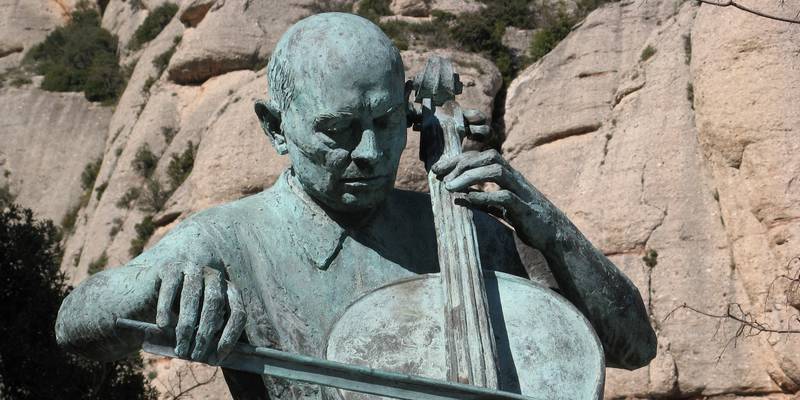 Pablo Casals célèbre violoncelliste à l'honneur du Festival Pablo Casals