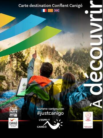 Mapa de destinacions Conflent Canigó